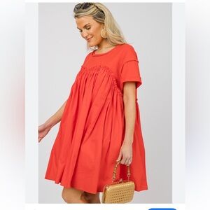 Listicle brand babydoll dress